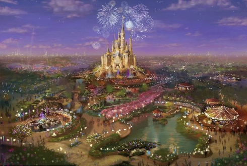Shanghai Disneyland's Storybook Castle. Image © Disney.